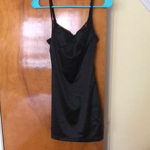 Princess Polly motel bodycon black dress with lace